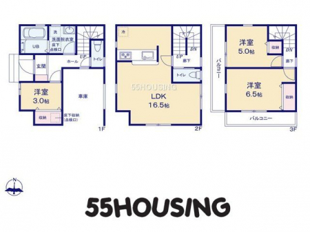 間取り図（販１戸建）　間取図
