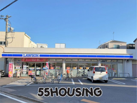 周辺環境　ローソンさいたま領家七丁目店 徒歩5分。 350m
