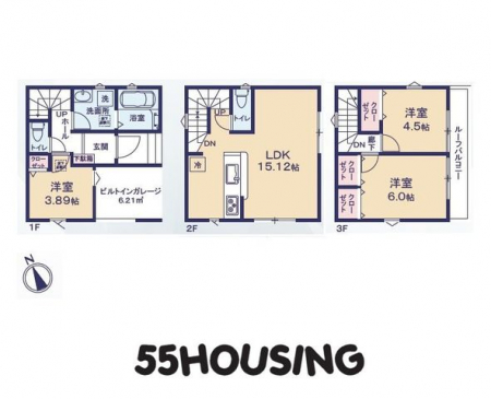 間取り図（販１戸建）　-