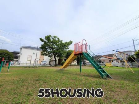 周辺環境　加美3丁目公園 徒歩1分。 80m