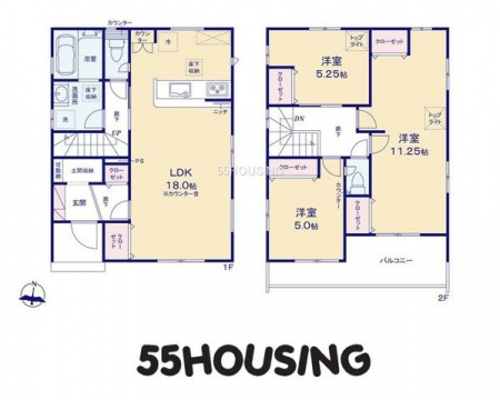 間取り図（販１戸建）　-