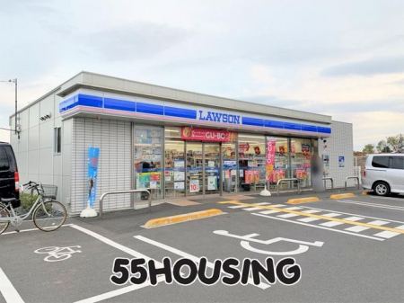 周辺環境　ローソン蓮田貝塚店 徒歩7分。 500m