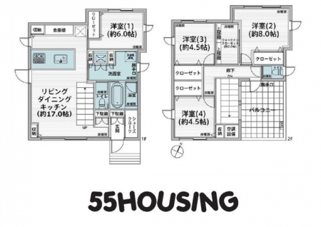 間取り図（販１戸建）　-
