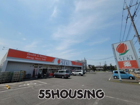 周辺環境　ドラッグストアセキ蓮田店 徒歩15分。 1200m
