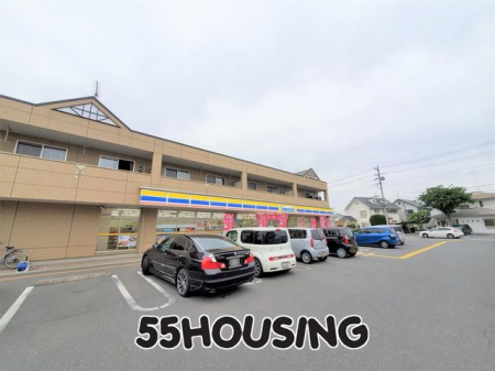 周辺環境　ミニストップ鴻巣松原店 徒歩2分。 150m