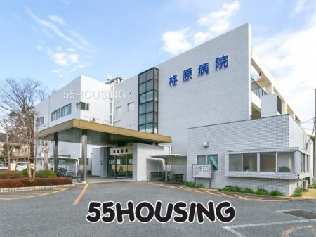 周辺環境　医療法人梅原病院 徒歩38分。 3030m