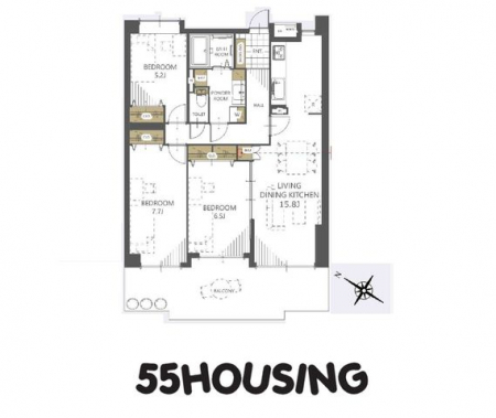 �Ԏ��}�i�̂P�}���V�����j�@-