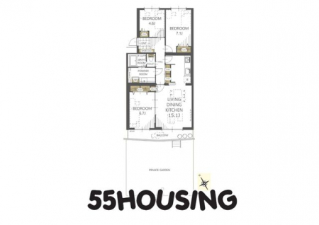 �Ԏ��}�i�̂P�}���V�����j�@-