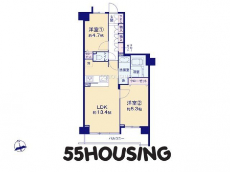 �Ԏ��}�i�̂P�}���V�����j�@-