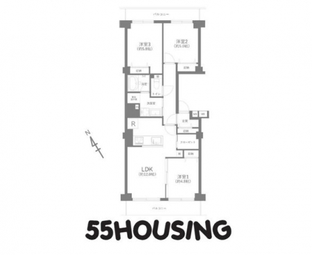 �Ԏ��}�i�̂P�}���V�����j�@-