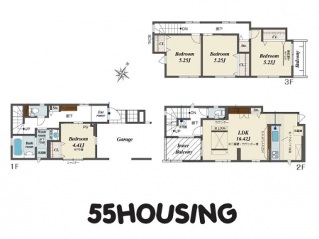 �Ԏ��}�i�̂P�ˌ��j�@-