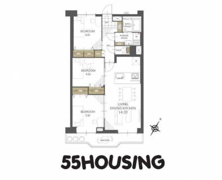 �Ԏ��}�i�̂P�}���V�����j�@-