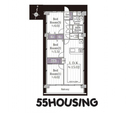 �Ԏ��}�i�̂P�}���V�����j�@-