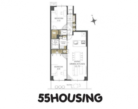 �Ԏ��}�i�̂P�}���V�����j�@-