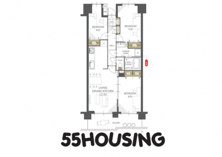 �Ԏ��}�i�̂P�}���V�����j�@-