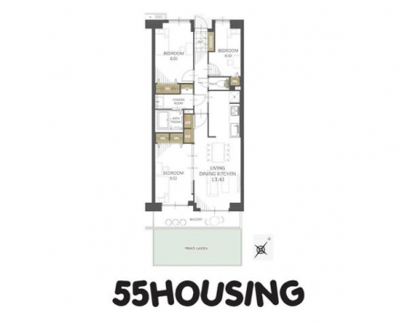 �Ԏ��}�i�̂P�}���V�����j�@-