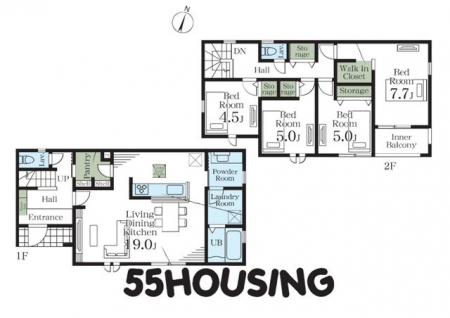 �Ԏ��}�i�̂P�ˌ��j�@-