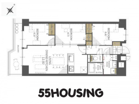 �Ԏ��}�i�̂P�}���V�����j�@-