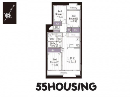 �Ԏ��}�i�̂P�}���V�����j�@-