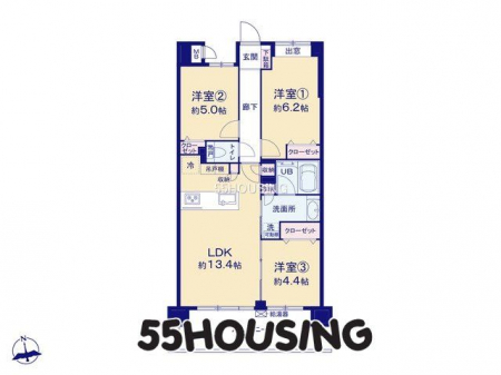 �Ԏ��}�i�̂P�}���V�����j�@-