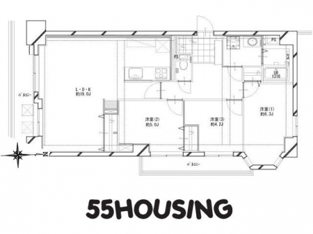 �Ԏ��}�i�̂P�}���V�����j�@-