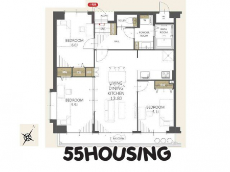 �Ԏ��}�i�̂P�}���V�����j�@-