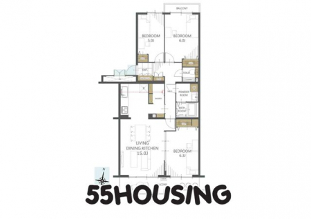 �Ԏ��}�i�̂P�}���V�����j�@-