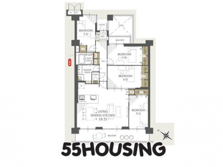 �Ԏ��}�i�̂P�}���V�����j�@-