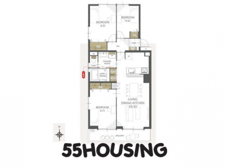 �Ԏ��}�i�̂P�}���V�����j�@-