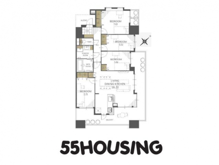 �Ԏ��}�i�̂P�}���V�����j�@-