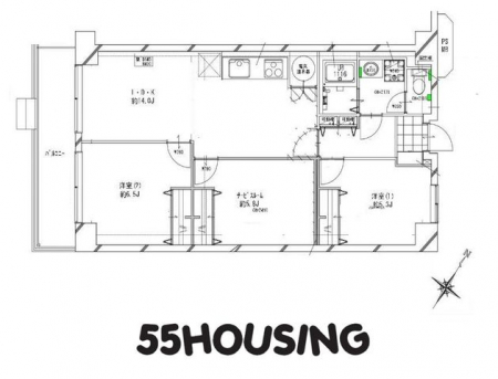 �Ԏ��}�i�̂P�}���V�����j�@-