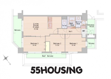 �Ԏ��}�i�̂P�}���V�����j�@-